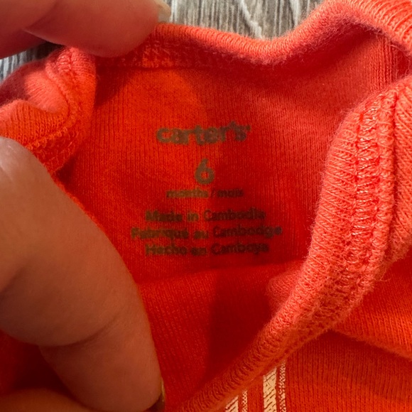 Mixture of baby short sleeve onesies— set of five! - Picture 4 of 12